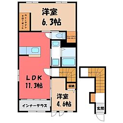 パーク モルデノ 2階