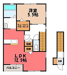 セリジェ越名 B 2階