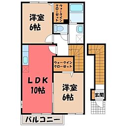 パレドール A 2階