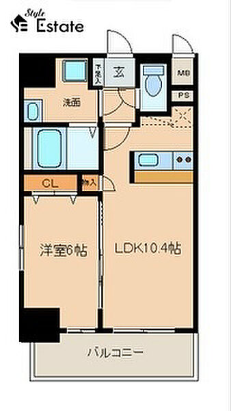 グランデ中村区役所 ｜愛知県名古屋市中村区則武本通３丁目(賃貸マンション1LDK・3階・40.00㎡)の写真 その2