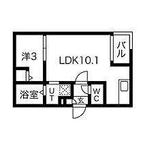 Warren shouhouI  ｜ 愛知県名古屋市港区正保町７丁目（賃貸アパート1LDK・3階・30.03㎡） その2