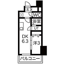 メイクスWアート名駅南III  ｜ 愛知県名古屋市中村区名駅南５丁目（賃貸マンション1DK・9階・25.58㎡） その2