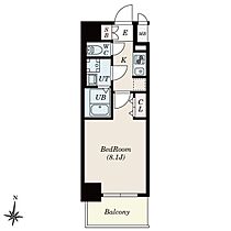 S-RESIDENCE堀田North II  ｜ 愛知県名古屋市瑞穂区堀田通８丁目（賃貸マンション1K・6階・25.86㎡） その2