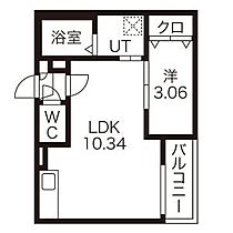 Warren kanseiII  ｜ 愛知県名古屋市港区寛政町８丁目（賃貸アパート1LDK・3階・30.69㎡） その2