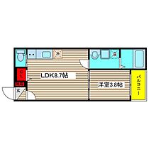 クオーレ  ｜ 愛知県名古屋市熱田区五番町（賃貸アパート1LDK・3階・29.12㎡） その2