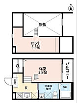 BLUE　GOAT  ｜ 愛知県名古屋市港区七番町３丁目（賃貸アパート1K・1階・22.07㎡） その2