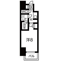 メイクス名駅太閤  ｜ 愛知県名古屋市中村区太閤２丁目（賃貸マンション1K・13階・25.20㎡） その2