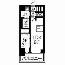 愛知県名古屋市西区新道２丁目（賃貸マンション1LDK・13階・29.25㎡） その2