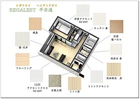 レガリスト　平安通  ｜ 愛知県名古屋市北区下飯田町３丁目（賃貸アパート1LDK・3階・30.51㎡） その14