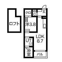 愛知県名古屋市中川区柳堀町（賃貸アパート1LDK・1階・30.94㎡） その2