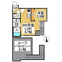 Grandtic Solist  ｜ 愛知県名古屋市西区庄内通４丁目（賃貸アパート1LDK・2階・30.20㎡） その2