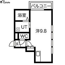 Bipple  ｜ 愛知県名古屋市中村区東宿町３丁目（賃貸アパート1K・1階・24.83㎡） その2