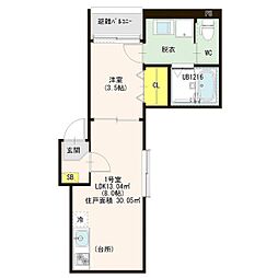 ハーモニーテラス松葉町VI 1階