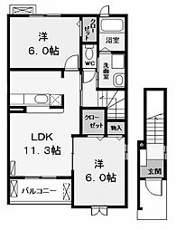 レッド・リーブスIII 2階/201