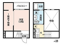 Cuore Sasashima 1階/-