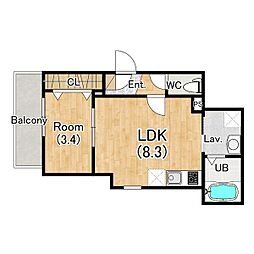 （仮称）ジーメゾン名古屋新瑞橋 2階/-