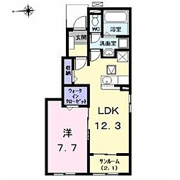 ガーデン　ハイツ　ハトリI 1階/-