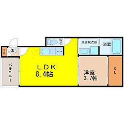 ハーモニーテラス名西通 3階