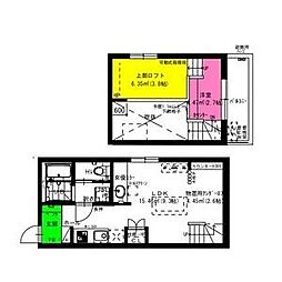 RadIAnce築地口 1SKの間取図画像
