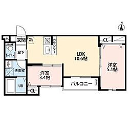 robot home 鶴里II 1階