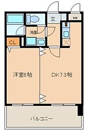 こうしょう庵 1LDKの間取図画像