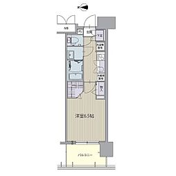 名古屋市西区庄内通3丁目マンション 1Kの間取図画像