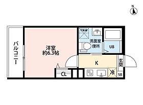 愛知県名古屋市東区矢田東（賃貸アパート1K・1階・20.64㎡） その2