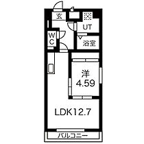 愛知県名古屋市中区平和１丁目（賃貸マンション1LDK・2階・43.58㎡） その2