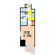 愛知県名古屋市東区出来町１丁目（賃貸マンション1K・15階・28.07㎡） その2