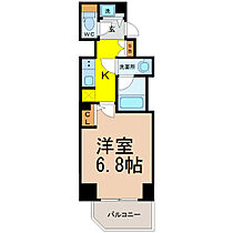 愛知県名古屋市中区栄４丁目（賃貸マンション1K・8階・24.92㎡） その2