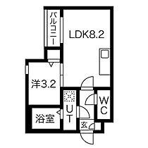 愛知県名古屋市南区元柴田東町１丁目（賃貸アパート1LDK・2階・29.69㎡） その2