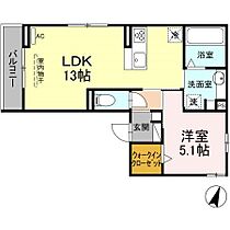 愛知県名古屋市西区江向町２丁目（賃貸アパート1LDK・3階・43.46㎡） その2