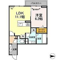 愛知県名古屋市南区桜台２丁目（賃貸アパート1LDK・1階・43.48㎡） その2