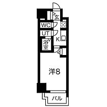 愛知県名古屋市東区飯田町（賃貸マンション1K・7階・26.09㎡） その2