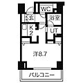 CASSIA車道13階7.7万円