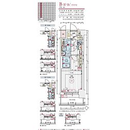 エステムコート名古屋TWIN　WEST 14階1Kの間取り