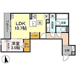 シャンリージュ 1階