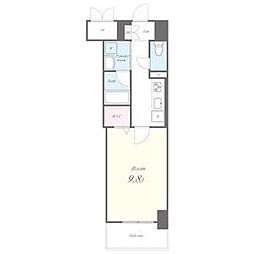 SOU大須 2階1Kの間取り