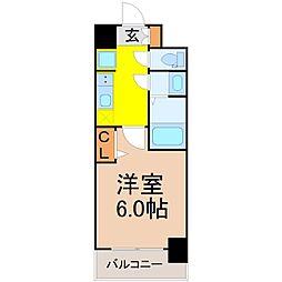間取図画像 1K