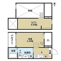 外新町フォート 2階