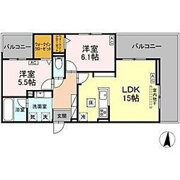 セレスティア檀溪通 2階