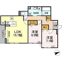 ルヴィータ広瀬 1階/105