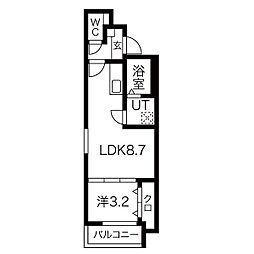 名古屋市営東山線 本陣駅 徒歩8分 3階/-