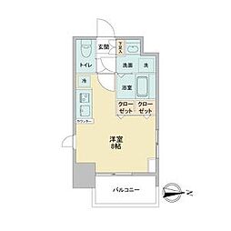 S-RESIDENCE千種 ワンルームの間取図画像