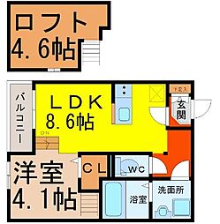 グランディII 1階