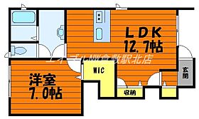 岡山県総社市門田（賃貸アパート1LDK・1階・46.57㎡） その2