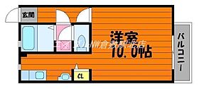 岡山県倉敷市鳥羽（賃貸アパート1K・2階・28.32㎡） その2