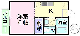 ＤＮパレス　Ｂ 202 ｜ 岡山県倉敷市中島1313-2（賃貸アパート1K・2階・23.77㎡） その2