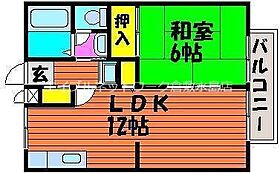 メルベイユ24　B棟 203 ｜ 岡山県倉敷市中島663-20（賃貸アパート1LDK・2階・40.92㎡） その2