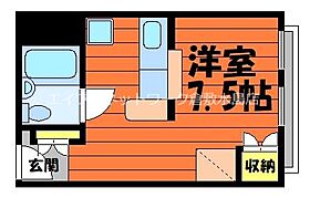 ヴィラローザ 412 ｜ 岡山県倉敷市美和1丁目13-27（賃貸マンション1R・4階・25.78㎡） その2